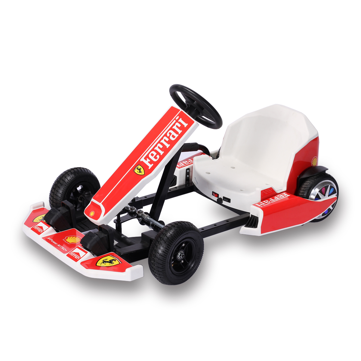 36-V-Batterie-Drift-Elektroauto für Kinder. Kinder fahren mit dem Elektro-Gokart für Kinder