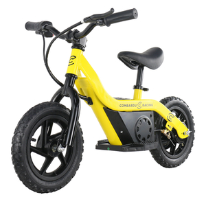 100W 24V 12 Zoll Kinderfahrrad ohne Pedal, elektrisch betriebenes Kinder-Baby-Selbstcarbon-Mini-Laufrad