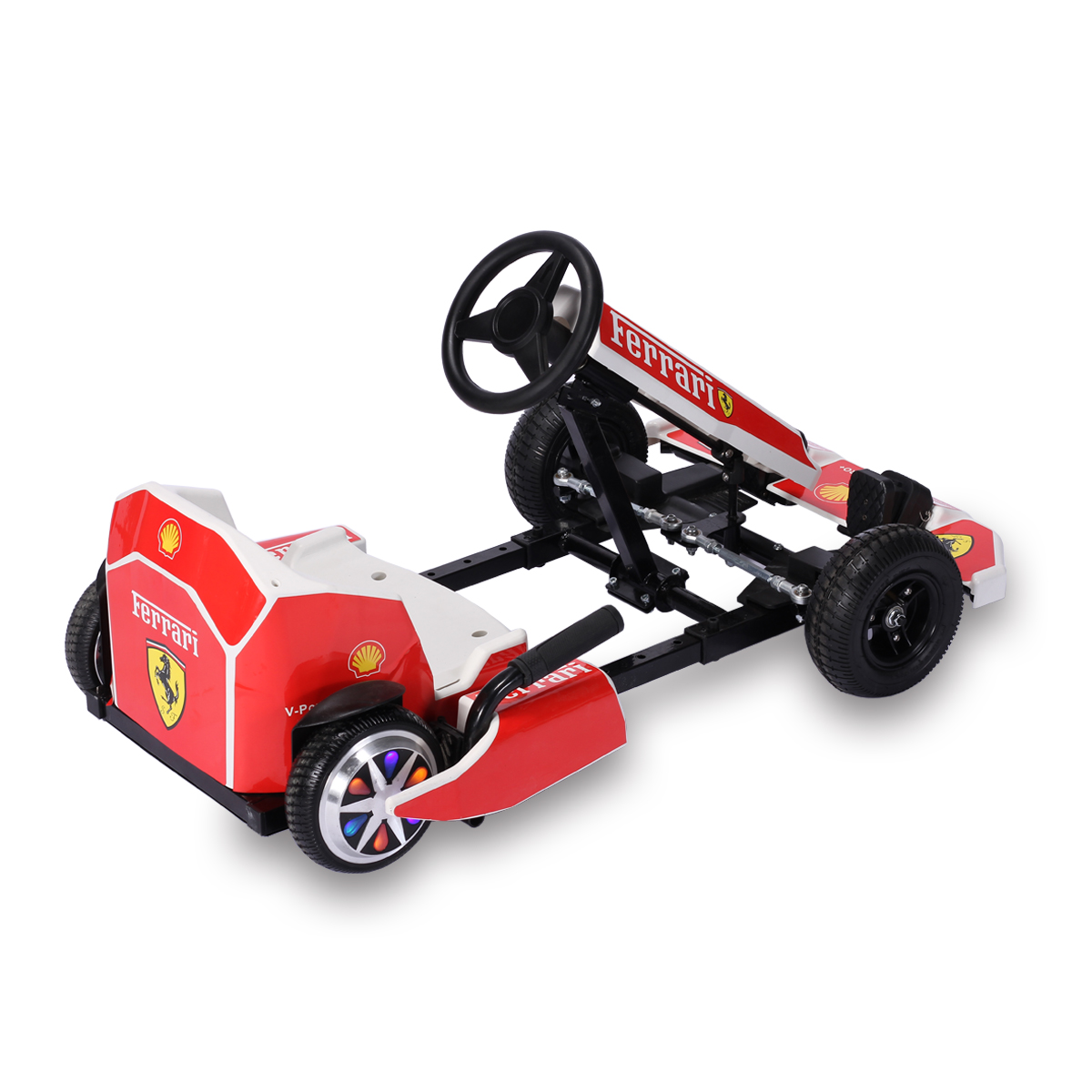 36-V-Batterie-Drift-Elektroauto für Kinder. Kinder fahren mit dem Elektro-Gokart für Kinder