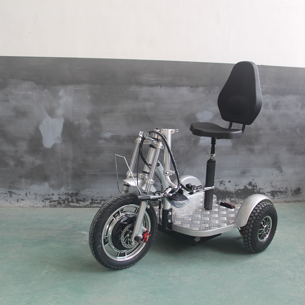 1000 W leistungsstarker Elektro-Trike-Roller mit günstigem Preis, 3-Rad-Zappy-Roller