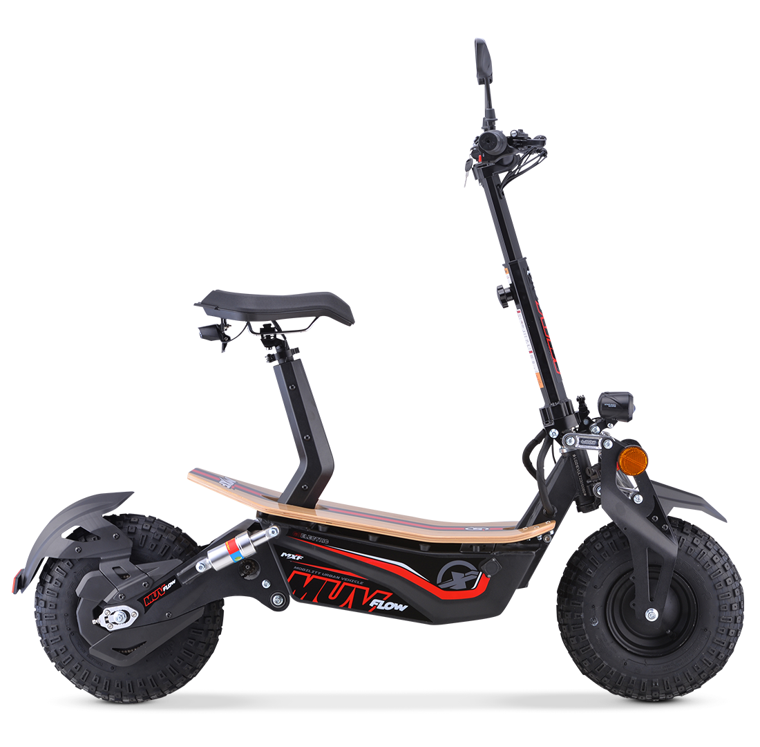 Patinete Scooter Elétrico Off-Road Monster 2000W 48V Elektroroller