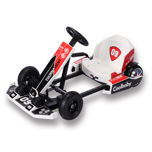 Elektro-Gokarts für Kinder, Kartauto, Rennauto für Erwachsene, 4-Räder-Driftroller mit LED-Leuchten