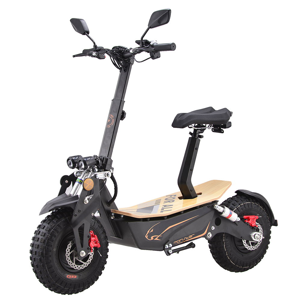 EV Ultra Big Tire Elektroroller MUV Flow Scooter Electrica 2000W